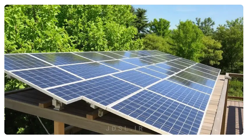 نصب پنل خورشیدی برای خانه توسط آذرخش سولار
